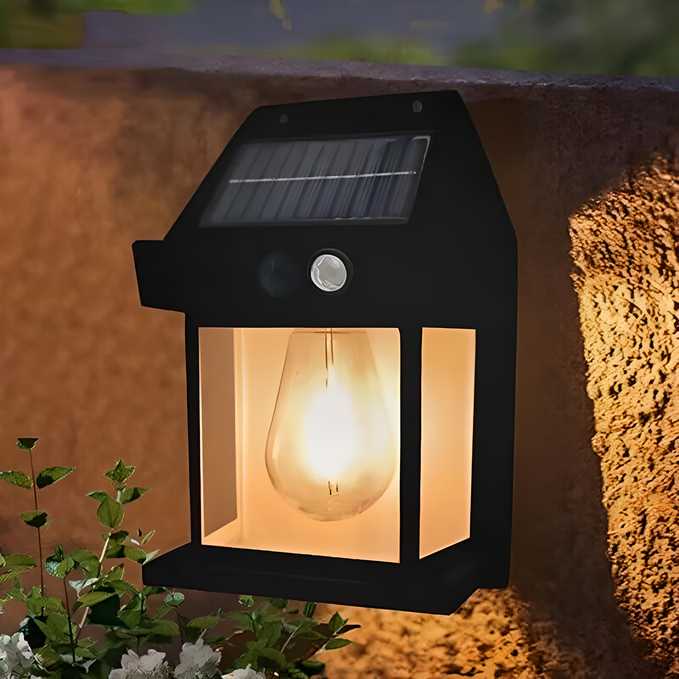 Outdoor Solar Wall Light