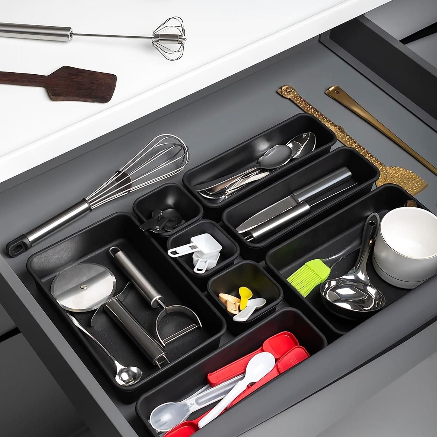 Desk Drawer Organizer Set
