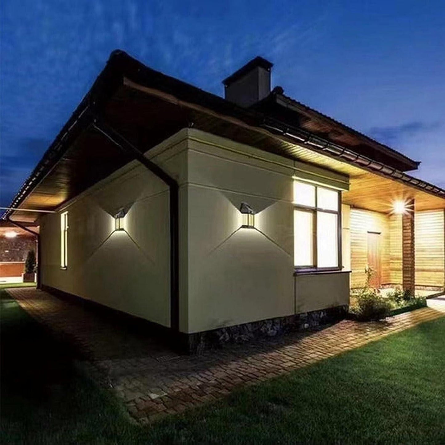 Outdoor Solar Wall Light