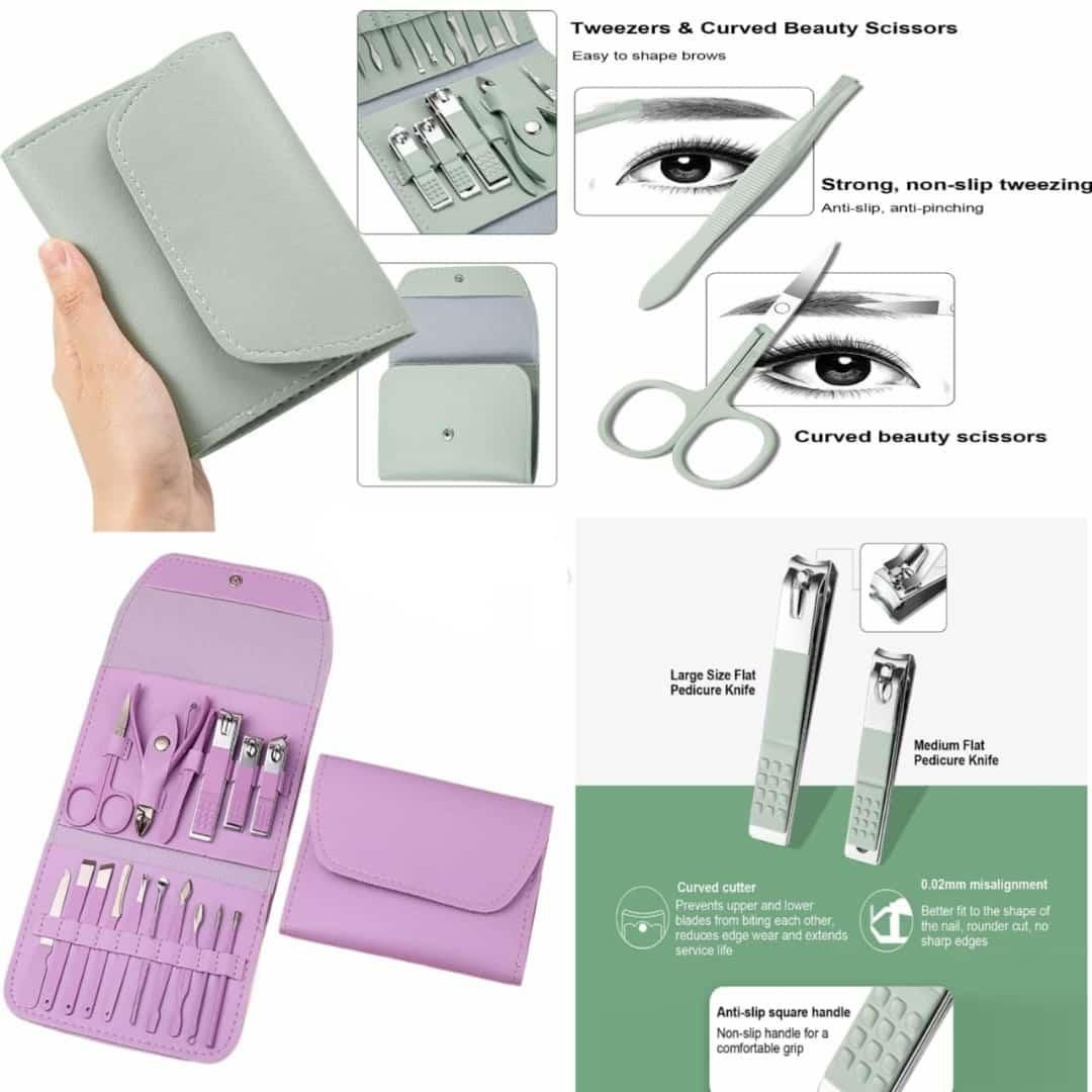 Manicure & Pedicure Set For Women & Men