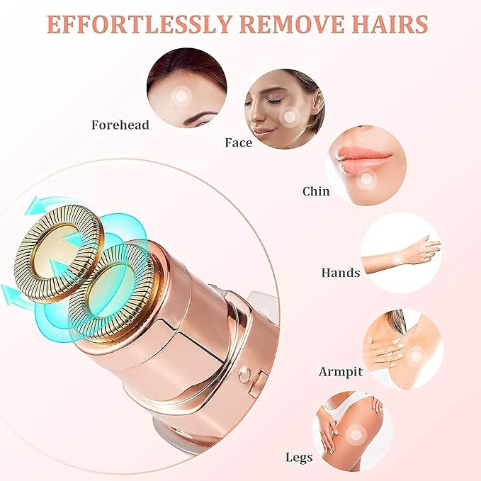 Flawless Hair Remover Pen For Facial Hair with USB