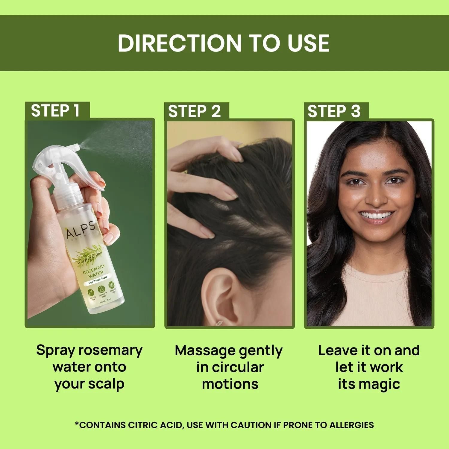 anti-hair fall solution hair spray