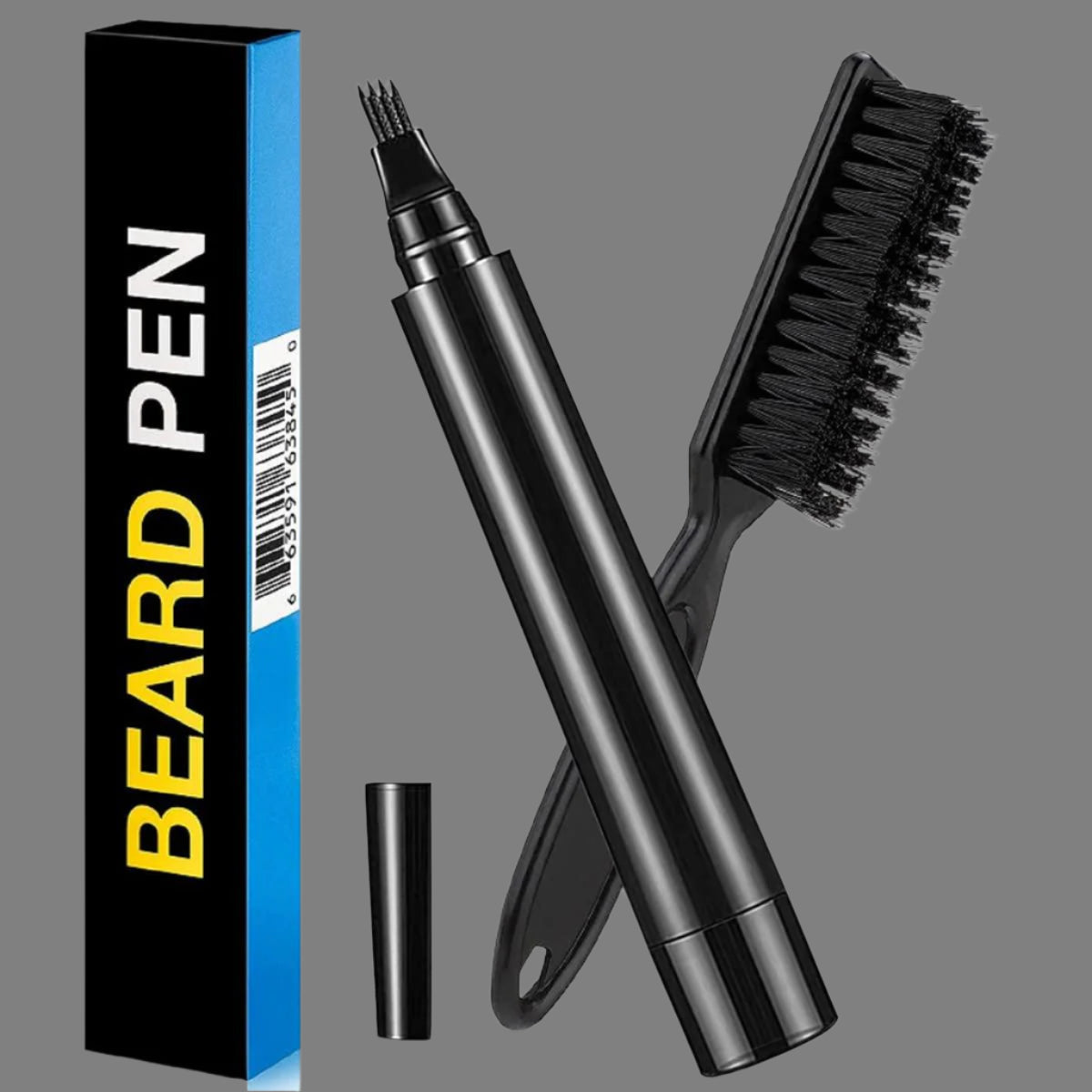 Beard Filler Pen with Beard Brush