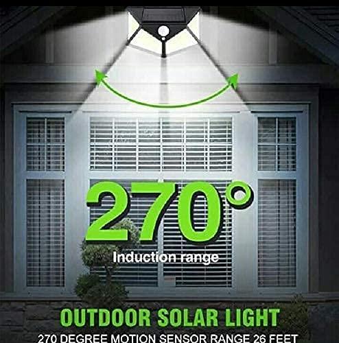 Bright Solar Light for Garden - 100 LED Solar Wireless Motion Sensor Security Lamp/Light for Home, Outdoors Pathways