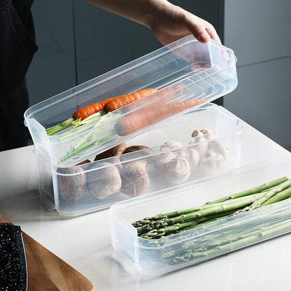 3 Layer Fridge Storage Boxes Fruit vegetable, Fridge Food Storage Containers