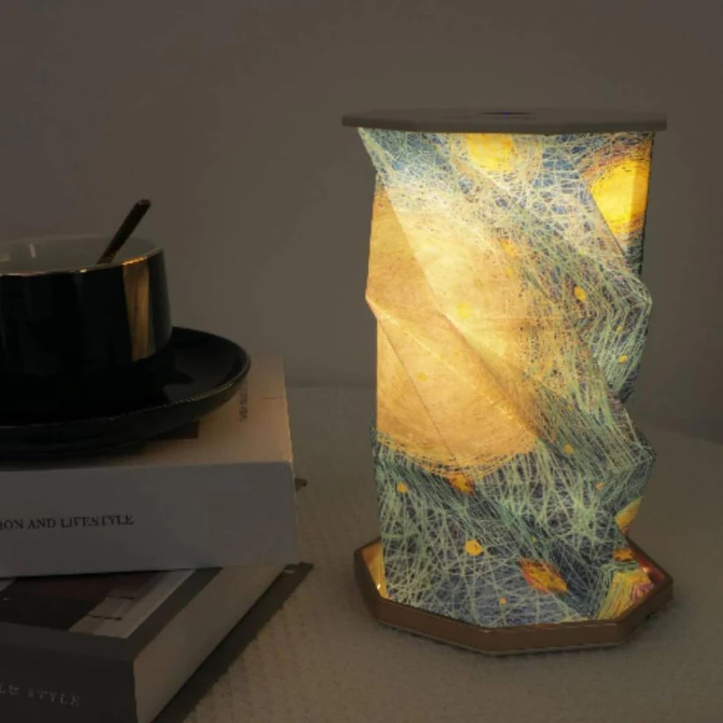 Creative Rotating Smart Touch Portable Night Light